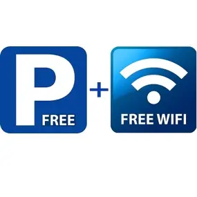 free wifi and parking